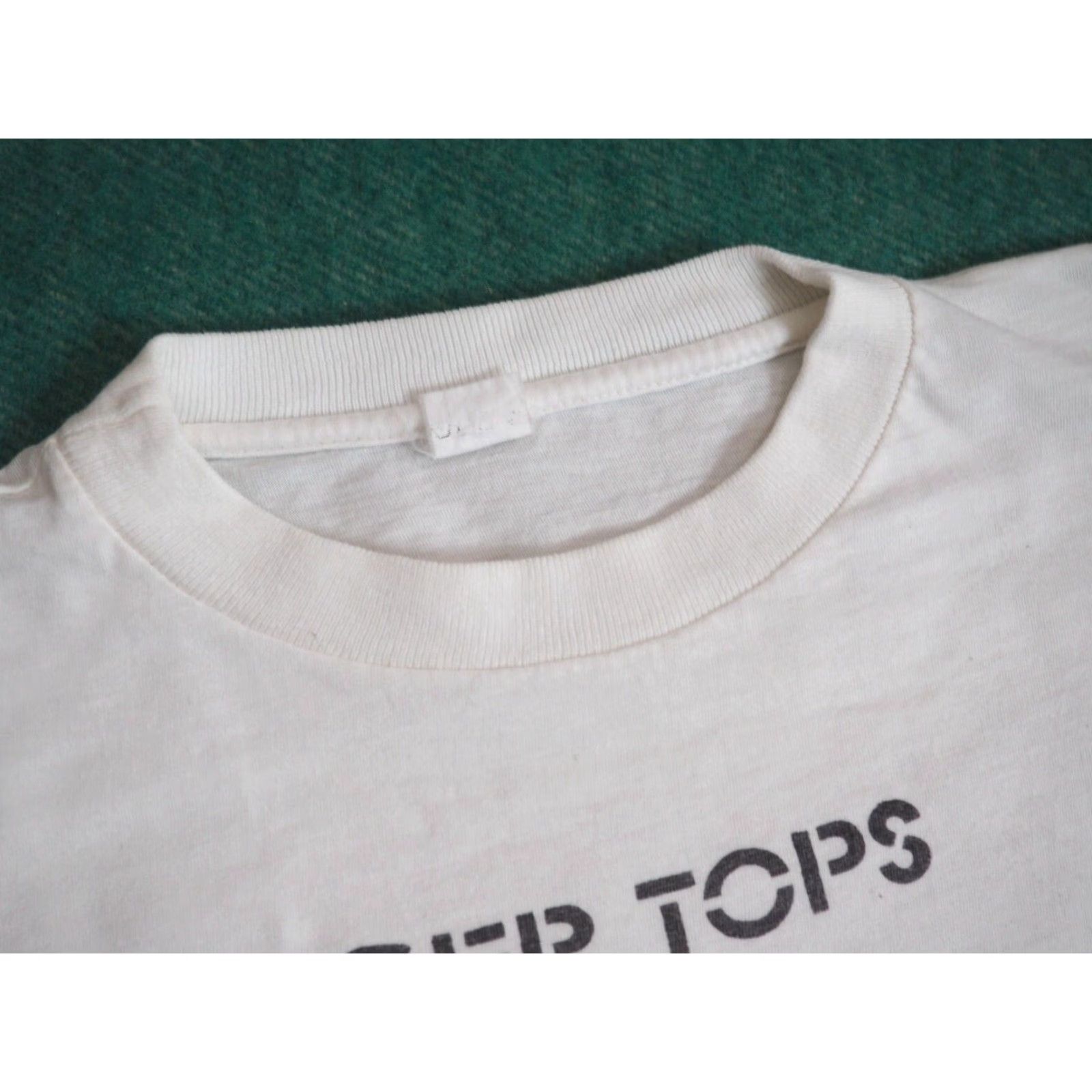 Vintage VTG 90s Karnali Lodge NEPAL Nature Tiger Art Travel White Tee T-Shirt L Men Short Sleeve Cotton Graphic Tee Shirt 1990s Han? Size US L / EU 52-54 / 3 - 4 Thumbnail