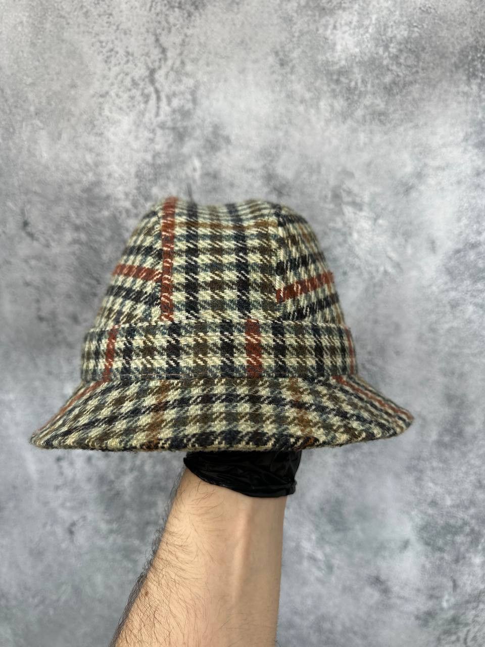 Kangol × Vintage Kangol Blanford Hunting Hat Tweed - Made in UK - Vintage Size ONE SIZE - 2 Thumbnail