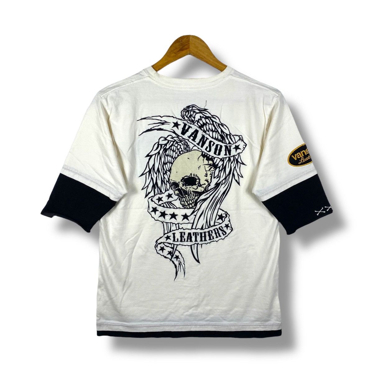 Vanson Leathers VANSON LEATHERS Championship Motorcycles Embroidery Tee Size US M / EU 48-50 / 2 - 1 Thumbnail