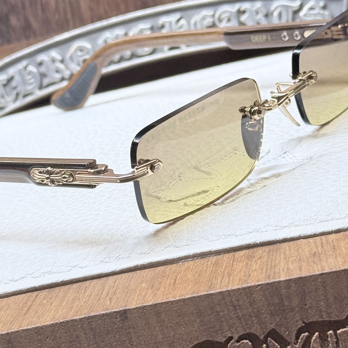 Chrome Hearts Chrome Hearts Deep I Sunglasses Size ONE SIZE - 7 Thumbnail