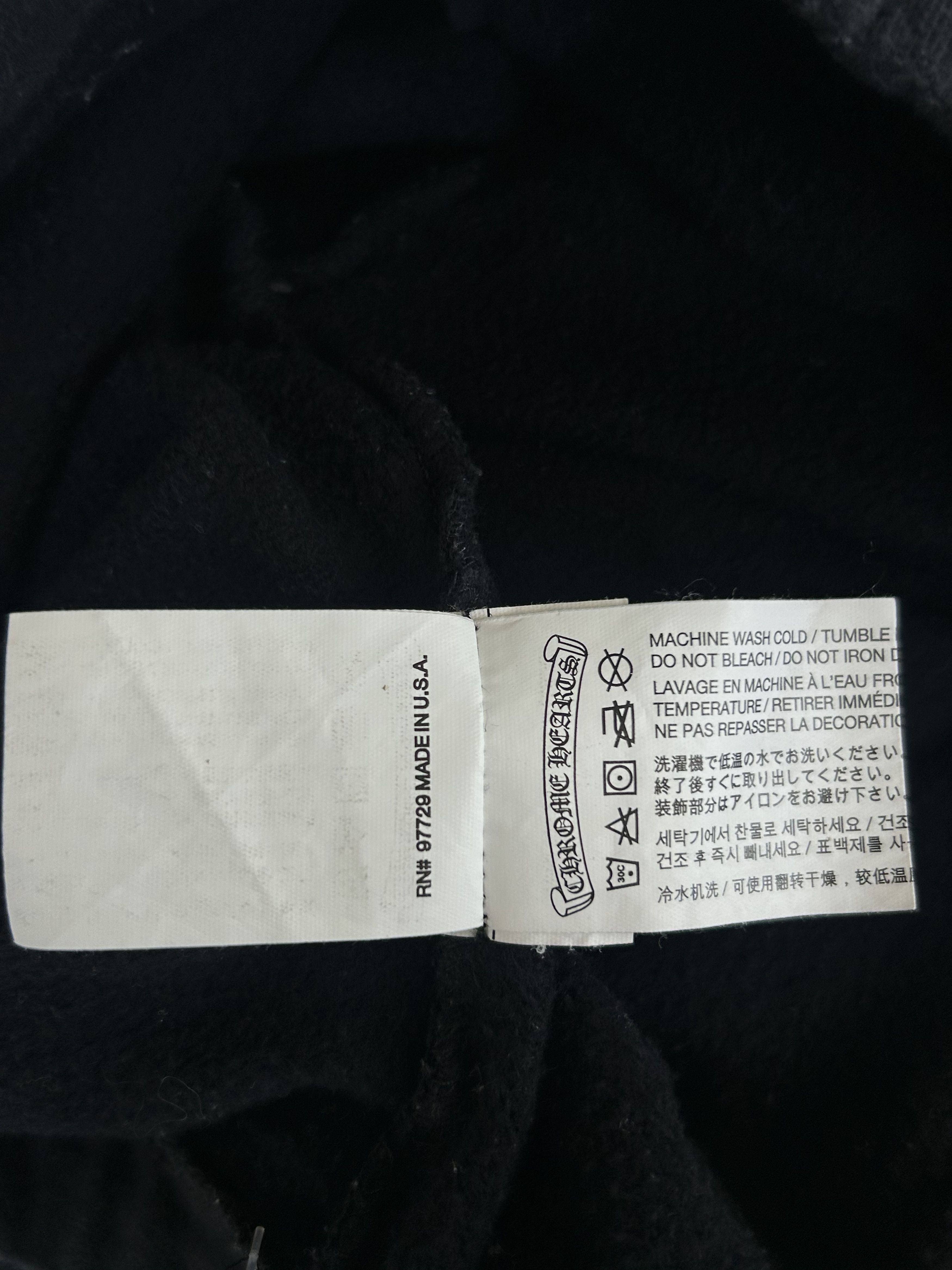 Chrome Hearts Chrome Hearts Navy & Yellow Logo Kids Sweatpants Size US 26 / EU 42 - 4 Thumbnail