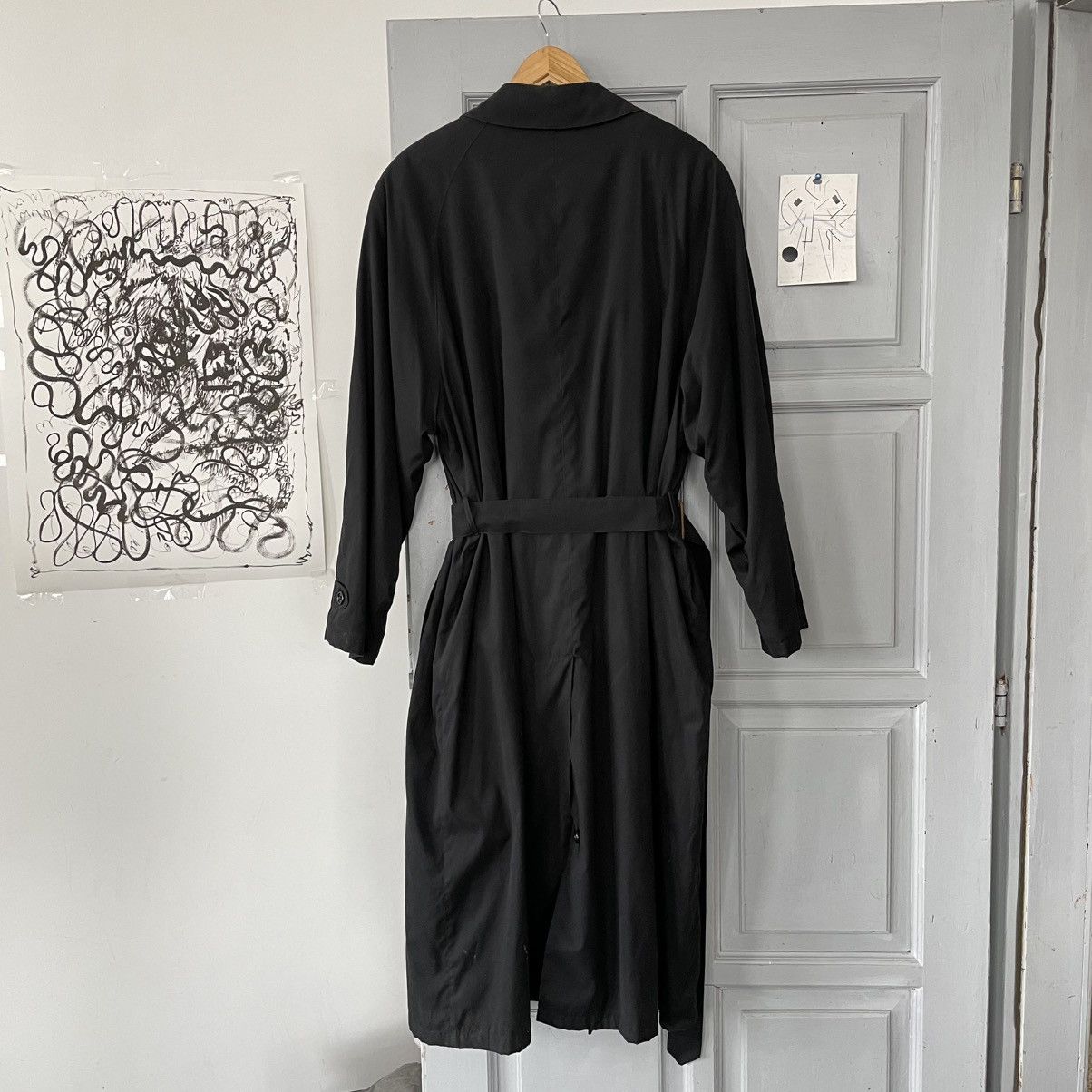 Vintage Vintage Avantgarde Trench Coat Colour Black Y2K Size US L / EU 52-54 / 3 - 6 Thumbnail