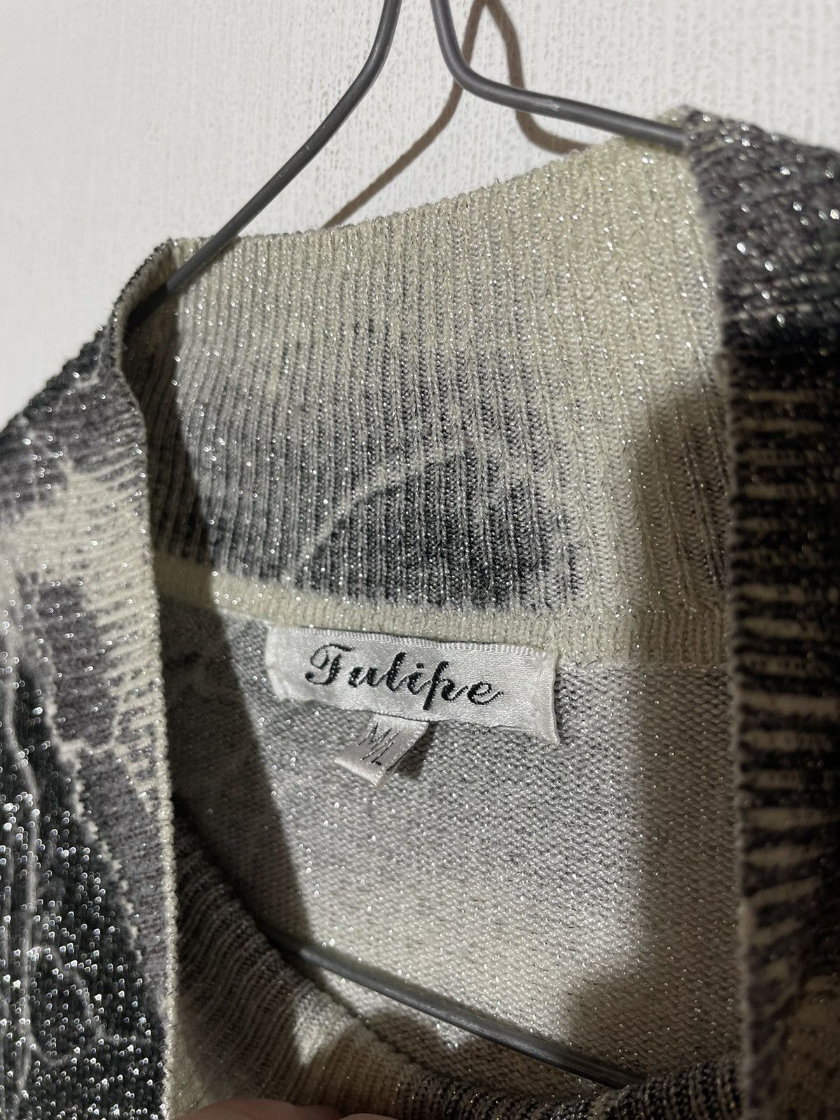 Vintage Very Rare Shiny Vintage Longsleeve Filipe Size M / US 6-8 / IT 42-44 - 6 Thumbnail