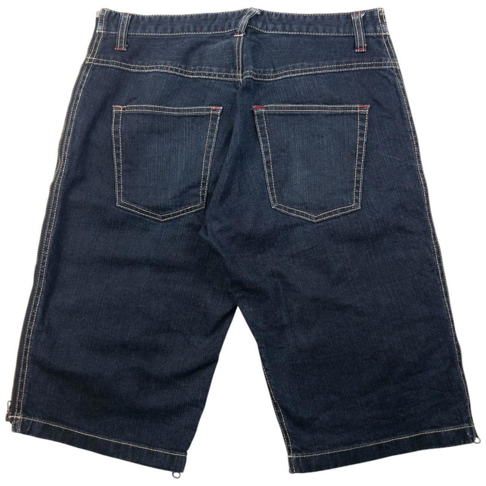 Other Vintage PPFM Full Zip Denim Shorts Size W32 Size US 32 / EU 48 - 3 Thumbnail