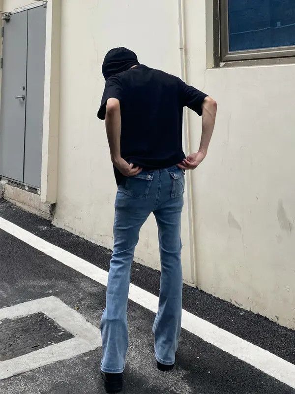 VIBE vibe washed faded flared jeans Size US 28 / EU 44 - 1 Thumbnail