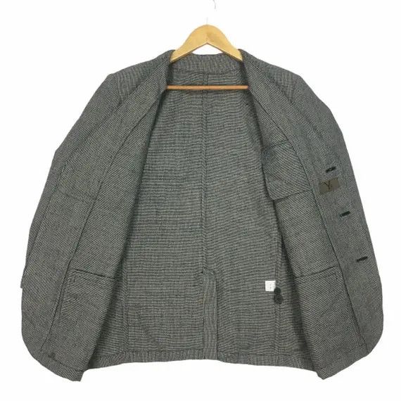 Yohji Yamamoto Vtg Y’s YOHJI YAMAMOTO 3 Button Blazer Suit Sport Coat Size 44R - 5 Thumbnail