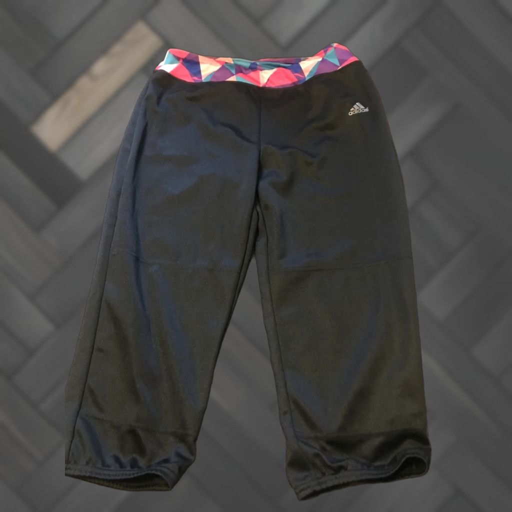 Adidas adidas Leggings Womens XL Aeroready Black Compression Activewear Size 40" / US 18 - 1 Thumbnail