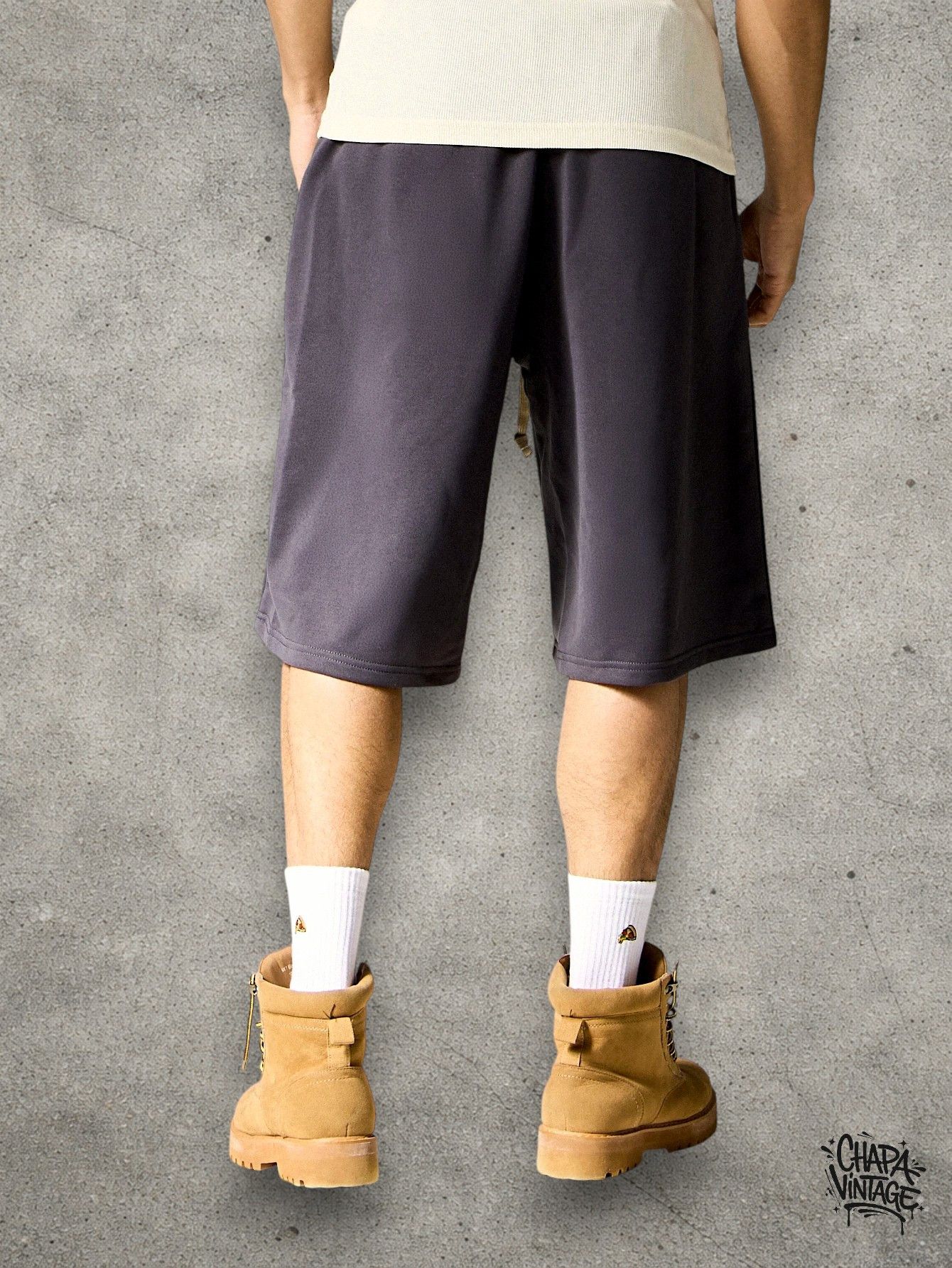 Japanese Brand Washed streetwear shorts Size US 32 / EU 48 - 2 Thumbnail