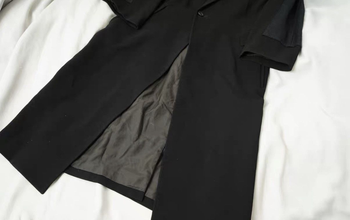 Yohji Yamamoto Yohji Yamamoto Y's Paneled Chester Wool Coat Size US S / EU 44-46 / 1 - 5 Thumbnail