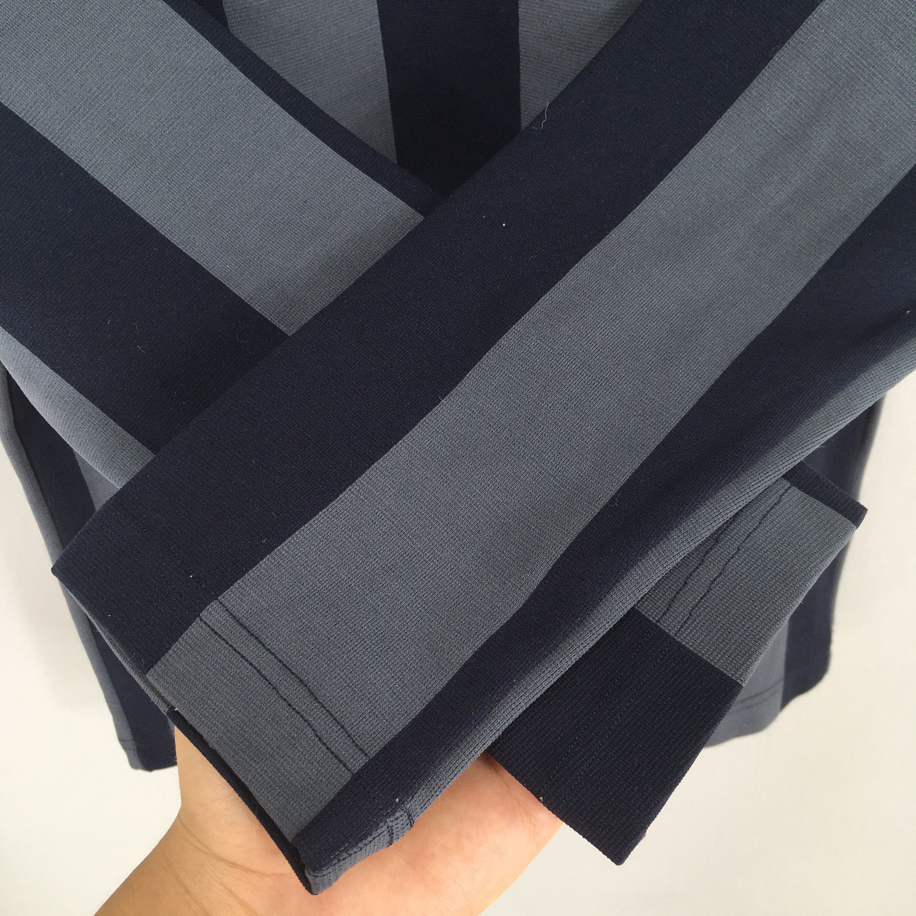 Comme des Garcons Comme Des Garcons Stripes Black Gray T shirt XSmall Size US XS / EU 42 / 0 - 4 Thumbnail