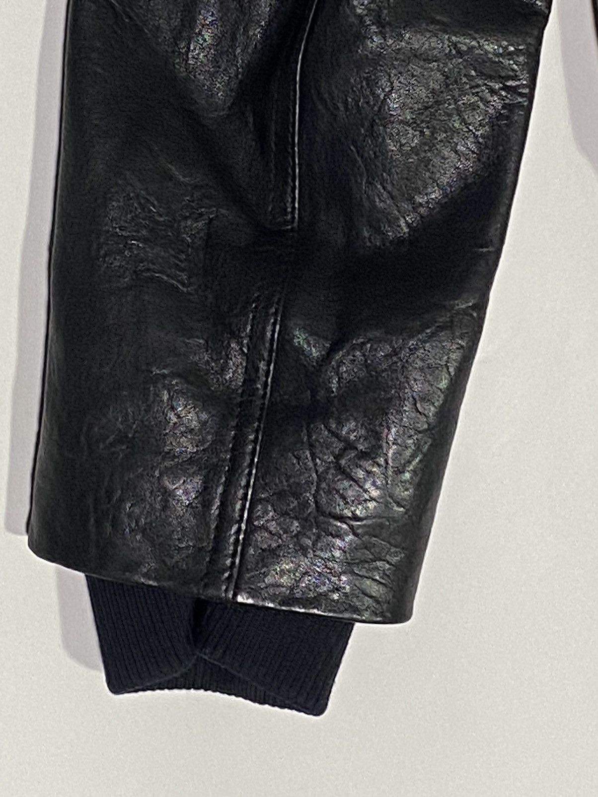 Earnest Sewn × Vintage Earnest Sewn Leather racing Jacket (sz Med) NWOT Size US M / EU 48-50 / 2 - 12 Thumbnail