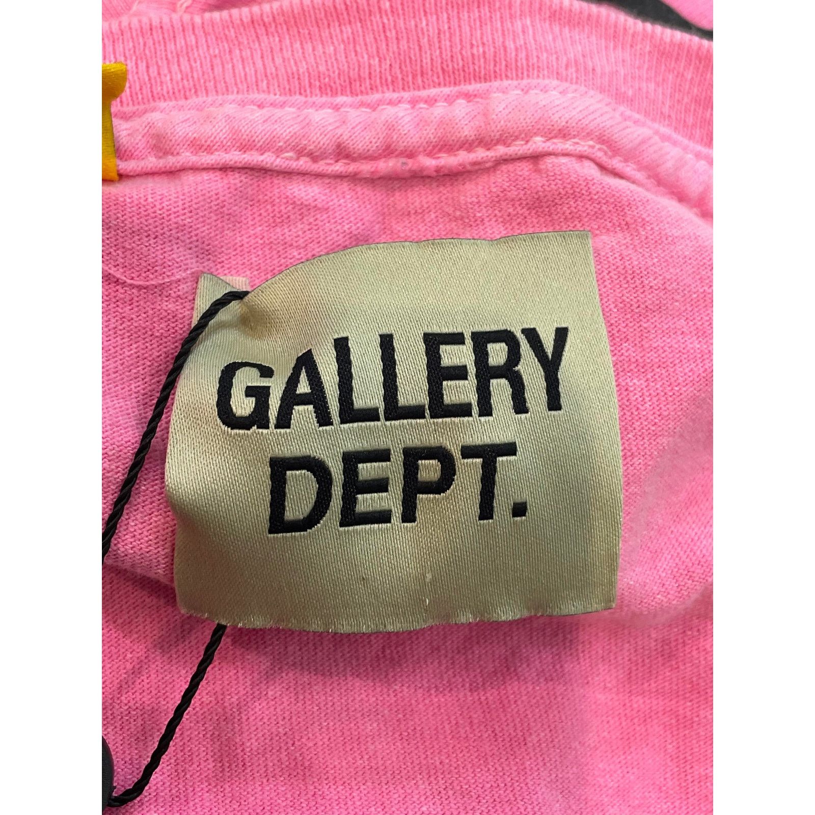 Gallery Dept. Gallery Dept Pink Black T-Shirt Size US L / EU 52-54 / 3 - 6 Thumbnail
