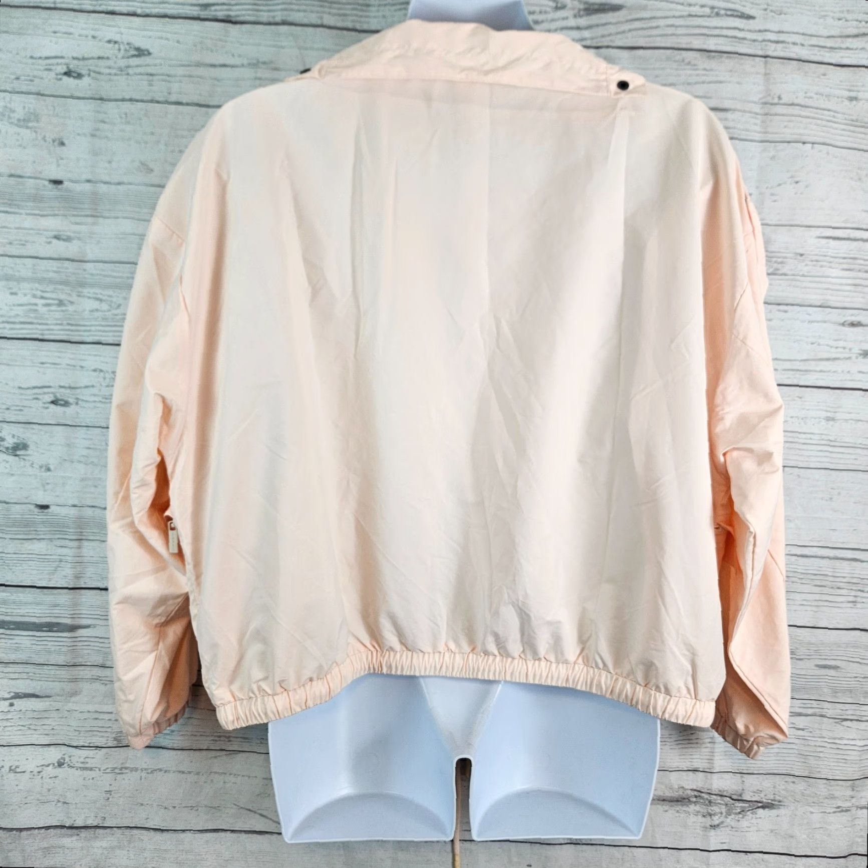 Vintage Savvi Womens Piper Pullover Jacket Windbreaker 2X Pink Pullover Activewear Womens Plus Size Size XXL / US 16-18 / IT 52-54 - 4 Thumbnail