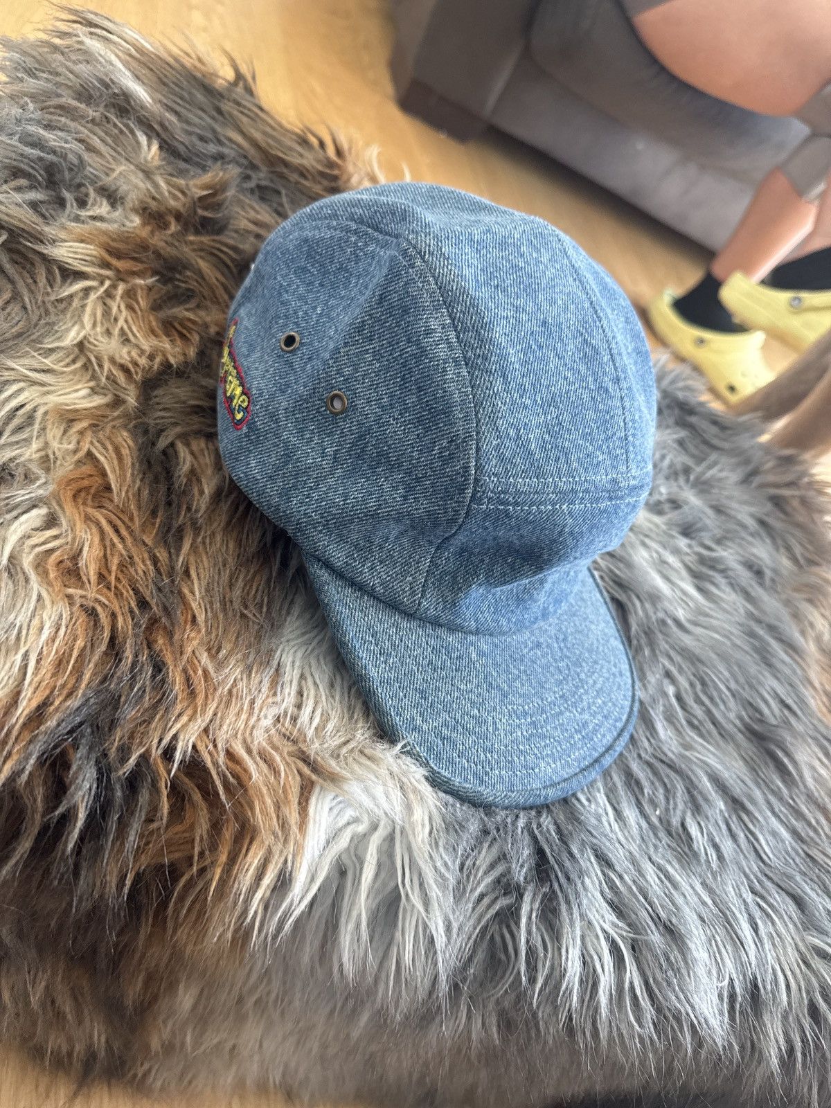 Supreme denim supreme panel cap Size ONE SIZE - 4 Thumbnail