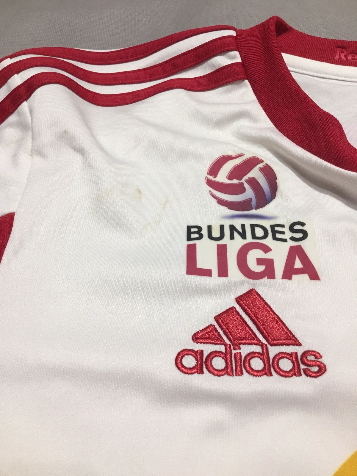 Adidas Red Bull Salzburg 2012/13 Original Shirt Size S #26 Soriano Size US S / EU 44-46 / 1 - 5 Thumbnail