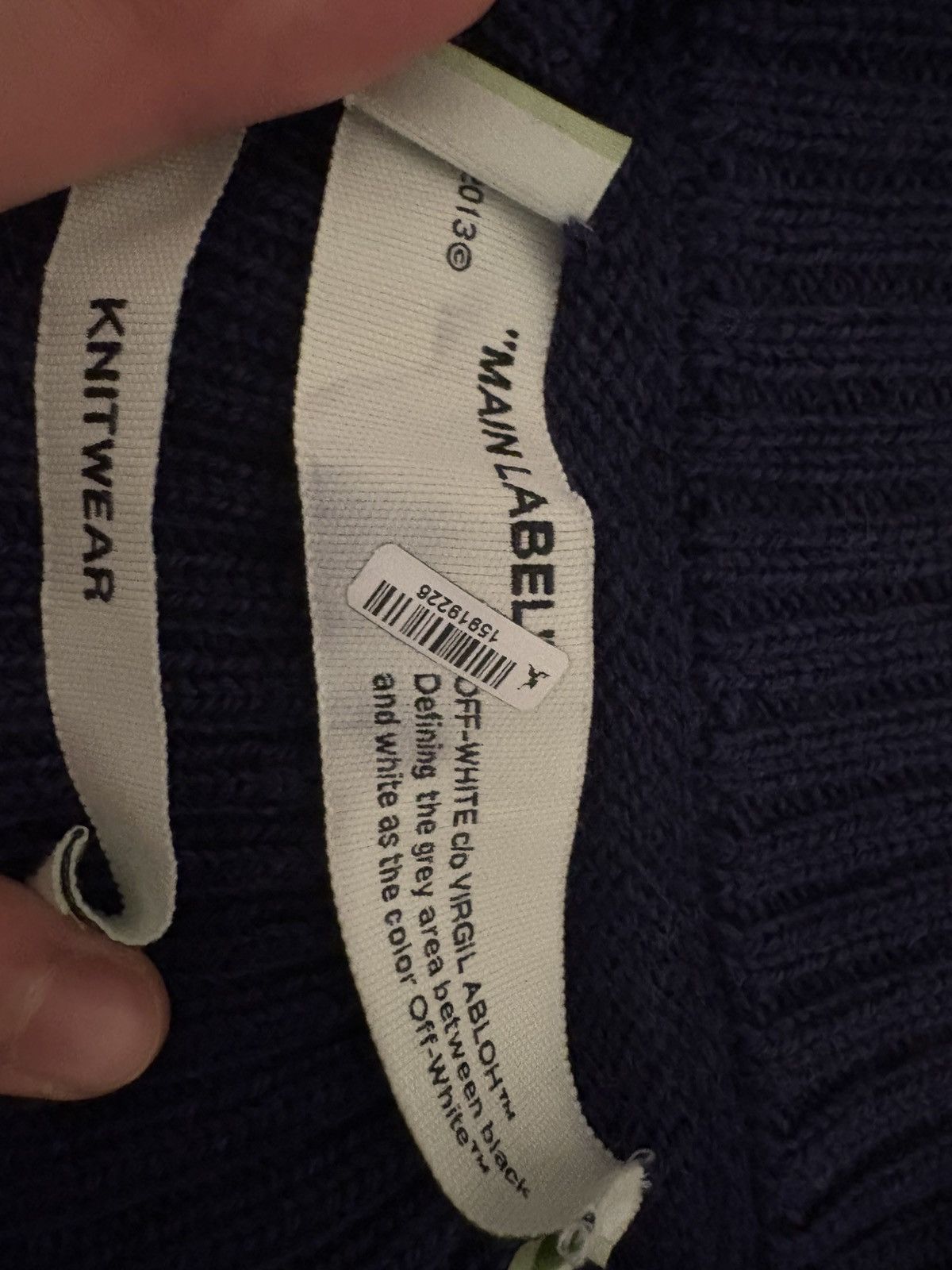Off-White Off white knitwear Size US M / EU 48-50 / 2 - 3 Thumbnail