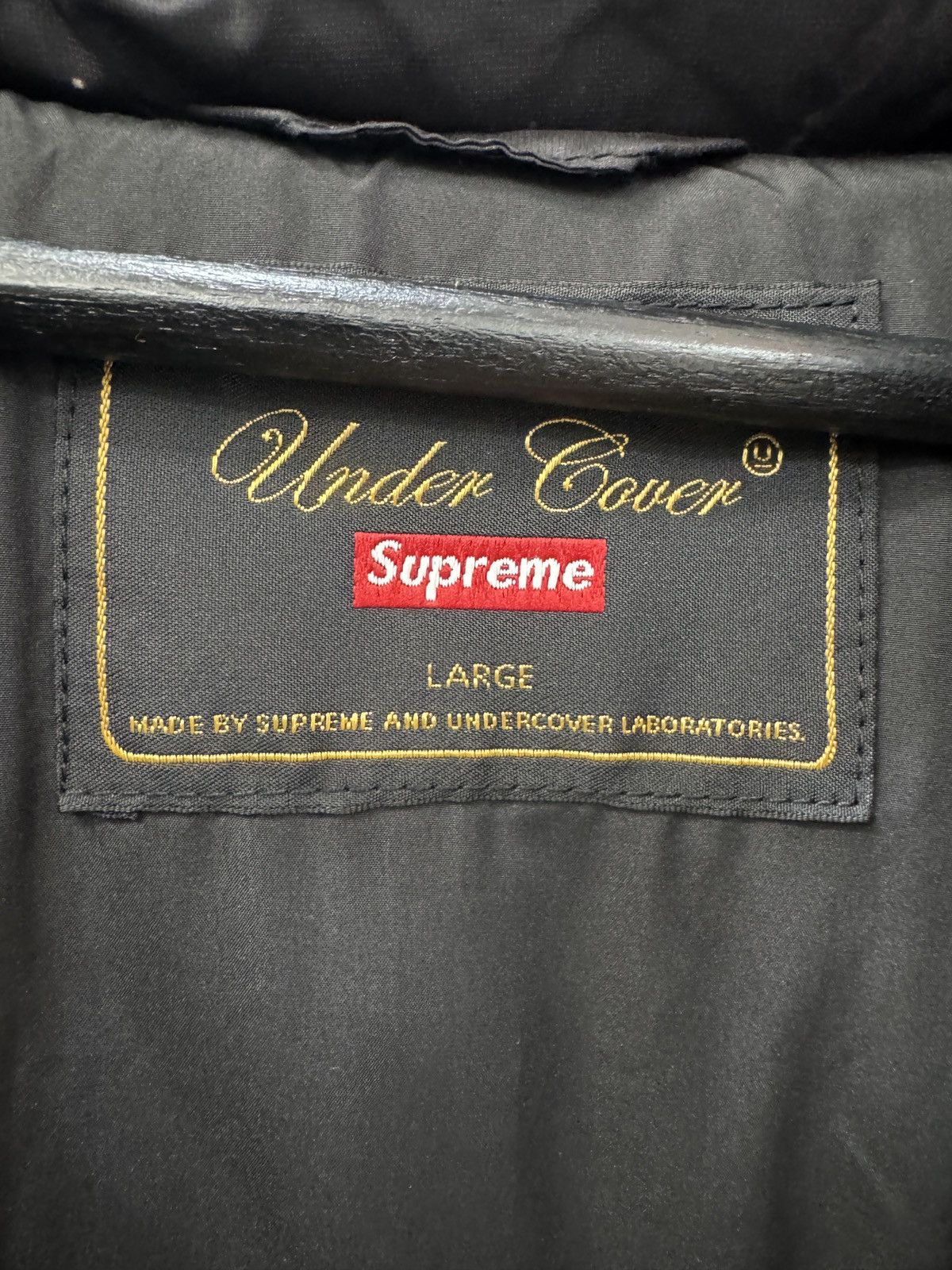 Supreme × Undercover Supreme Under Cover Public Enemy Puffer Jacket Size US L / EU 52-54 / 3 - 3 Thumbnail