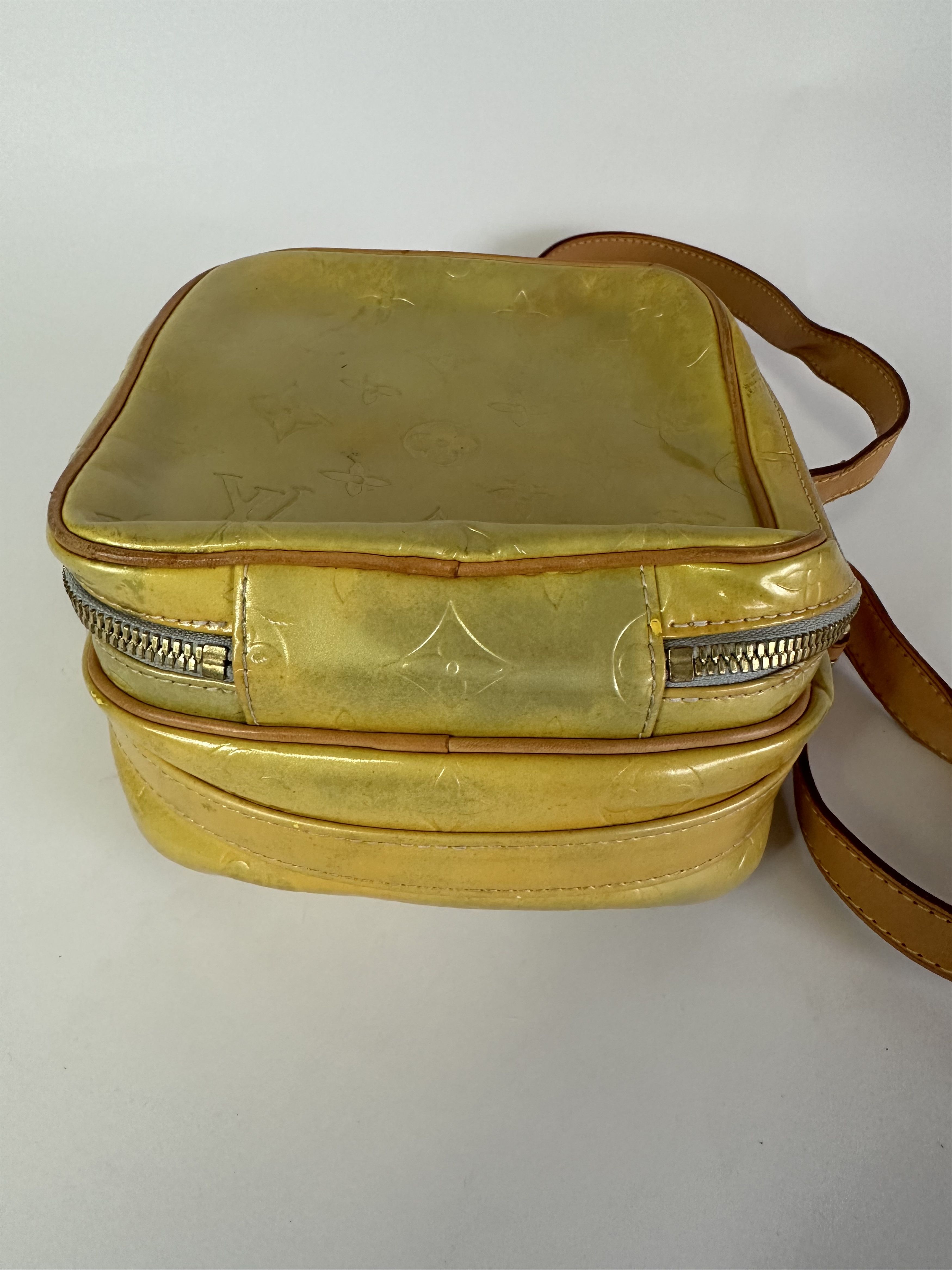 Louis Vuitton LOUIS VUITTON Vernis Wooster yellow Size ONE SIZE - 2 Thumbnail