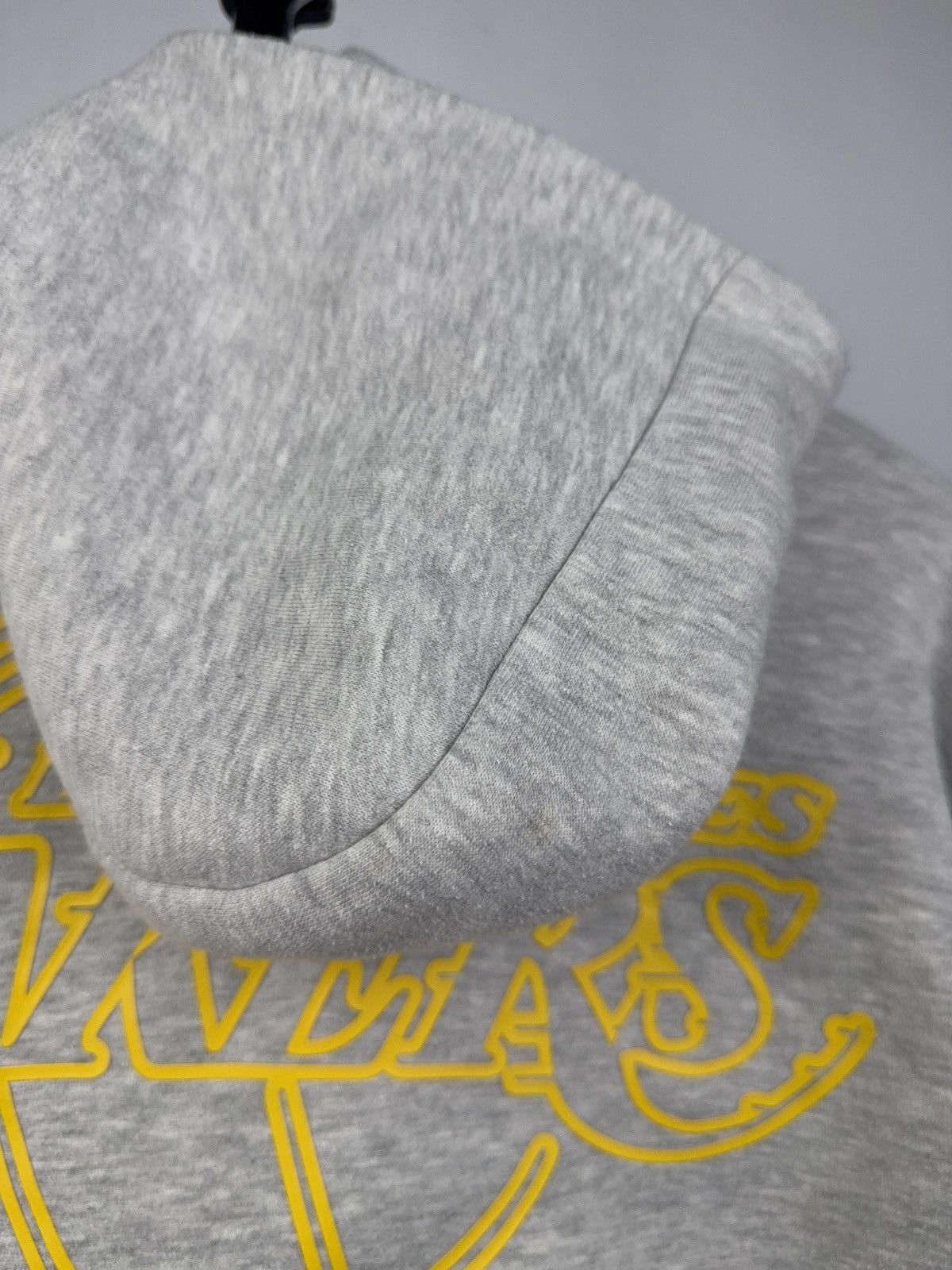 NBA × Vintage NBA Lakers Gray Hoodie Pullover Sweatshirt Vintage Style Size US XS / EU 42 / 0 - 9 Thumbnail