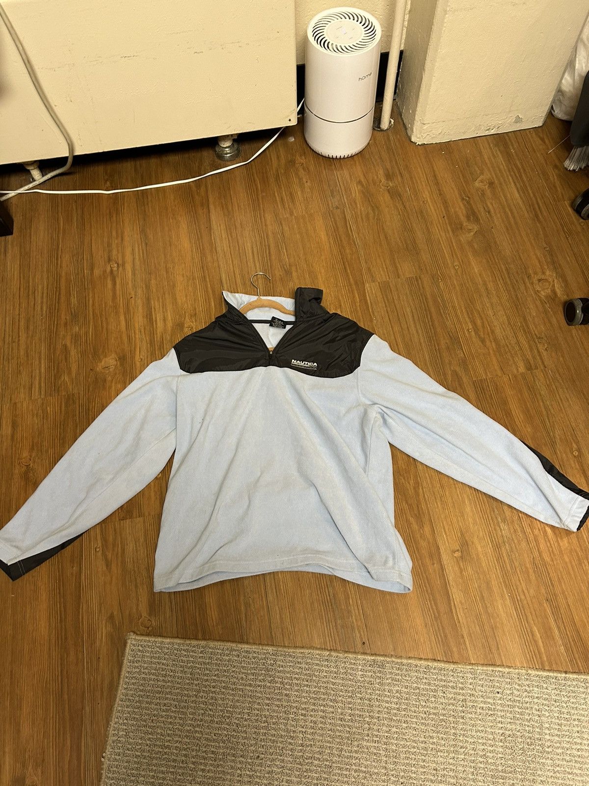 Nautica Light Blue nautica fleece quaterzip pullover Size US M / EU 48-50 / 2 - 1 Thumbnail