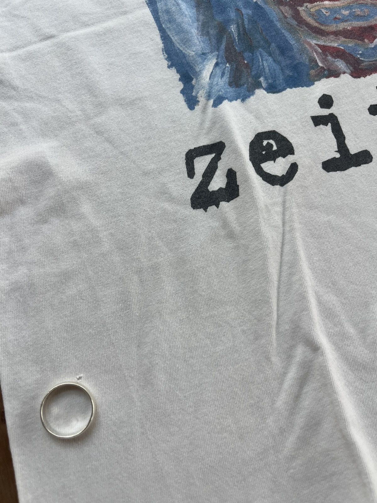 Band Tees × Vintage Vintage LEVELLERS Zeitgeist Total Chaos 95/96 Band Tshirt Size US XL / EU 56 / 4 - 12 Thumbnail