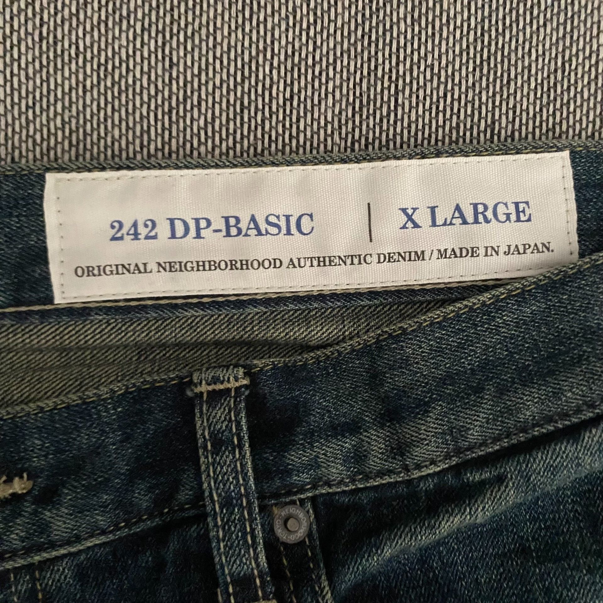 Neighborhood Neighborhood 24AW Basic Washed Jeans Size US 40 / EU 56 - 6 Thumbnail