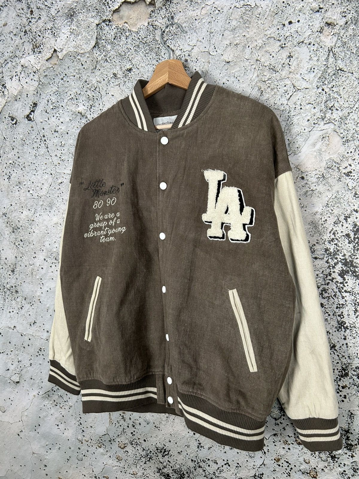 Vintage Vintage LA Varsity Jacket Streetwear Hype Skate Rock Size US M / EU 48-50 / 2 - 3 Thumbnail