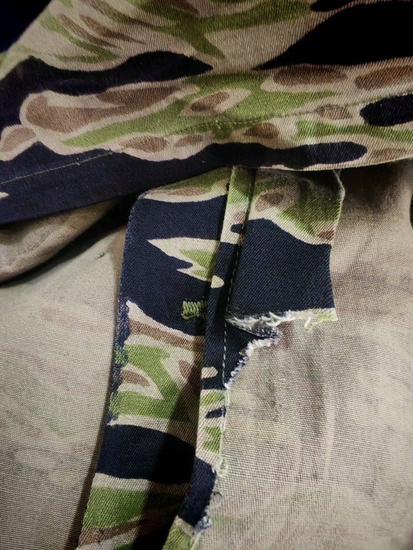 Vintage Tiger Stripe Camo Vietnam War Vintage Jacket Size US S / EU 44-46 / 1 - 7 Thumbnail
