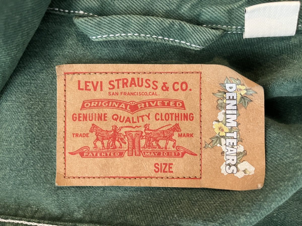 DENIM TEARS × Levi's Denim Tears x Levis denim jacket Size US L / EU 52-54 / 3 - 3 Thumbnail