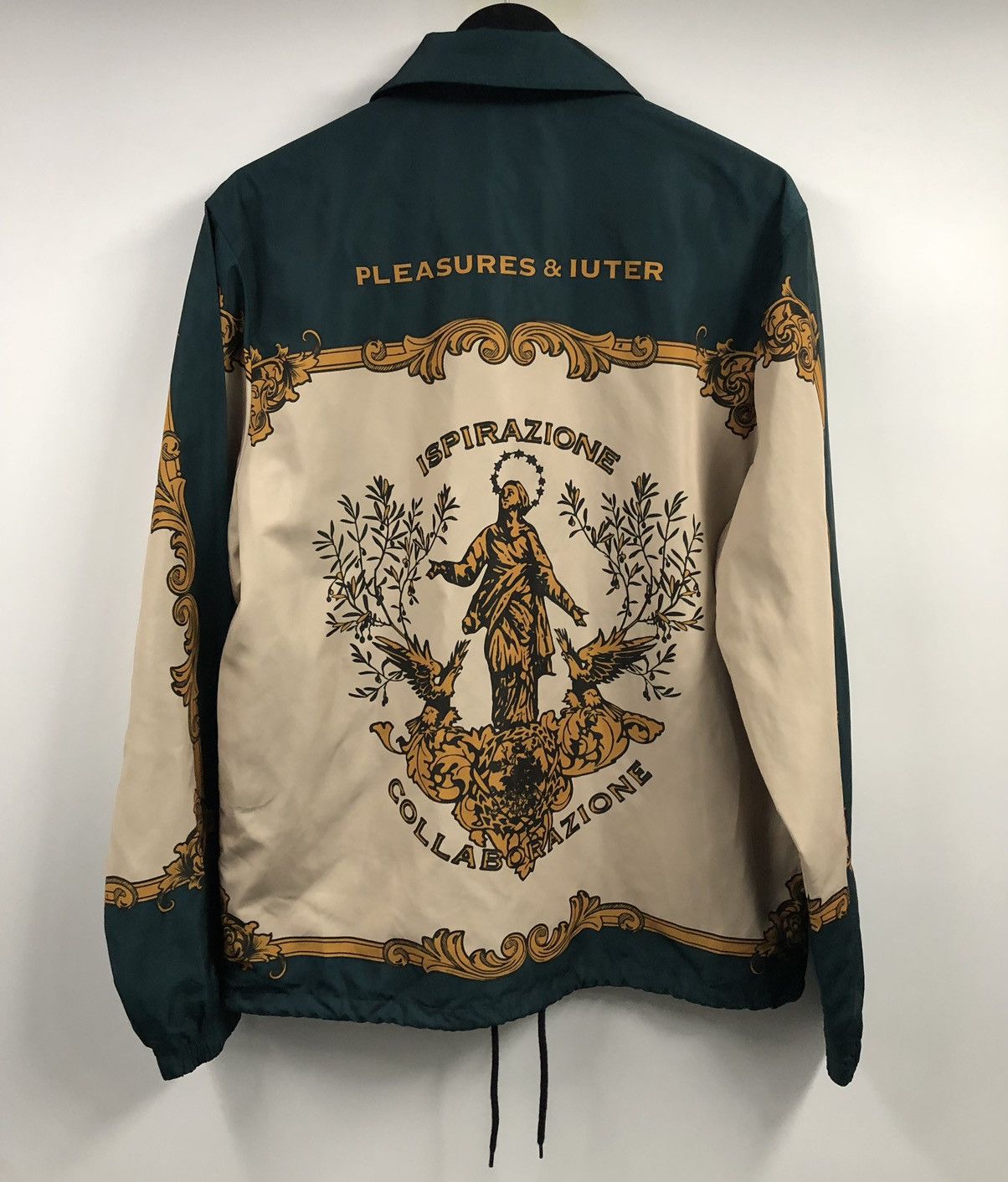 Pleasures Pleasures Iuter Lorenzo Green Coach Jacket Medium Size US M / EU 48-50 / 2 - 12 Thumbnail