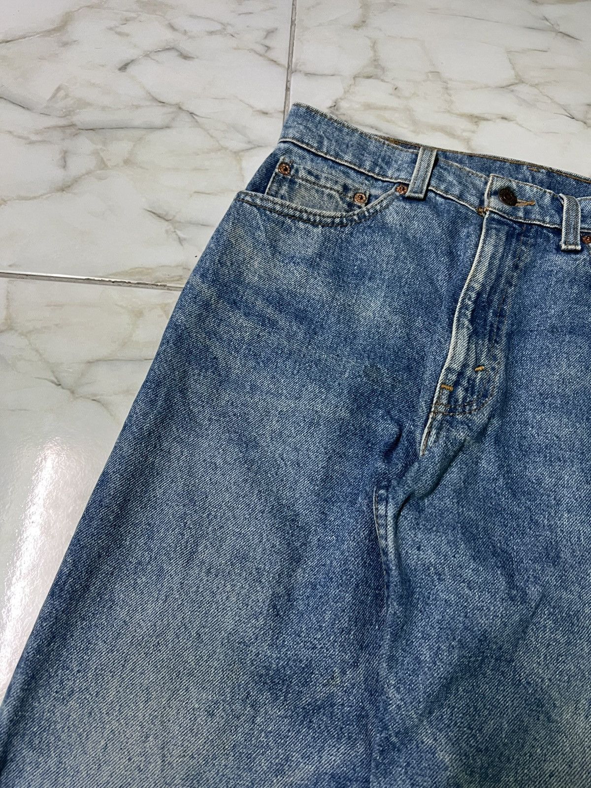 Levi's × Vintage 💥Crazy Vintage 90’s Levis 610 Mud Wash Jean Size US 30 / EU 46 - 5 Thumbnail