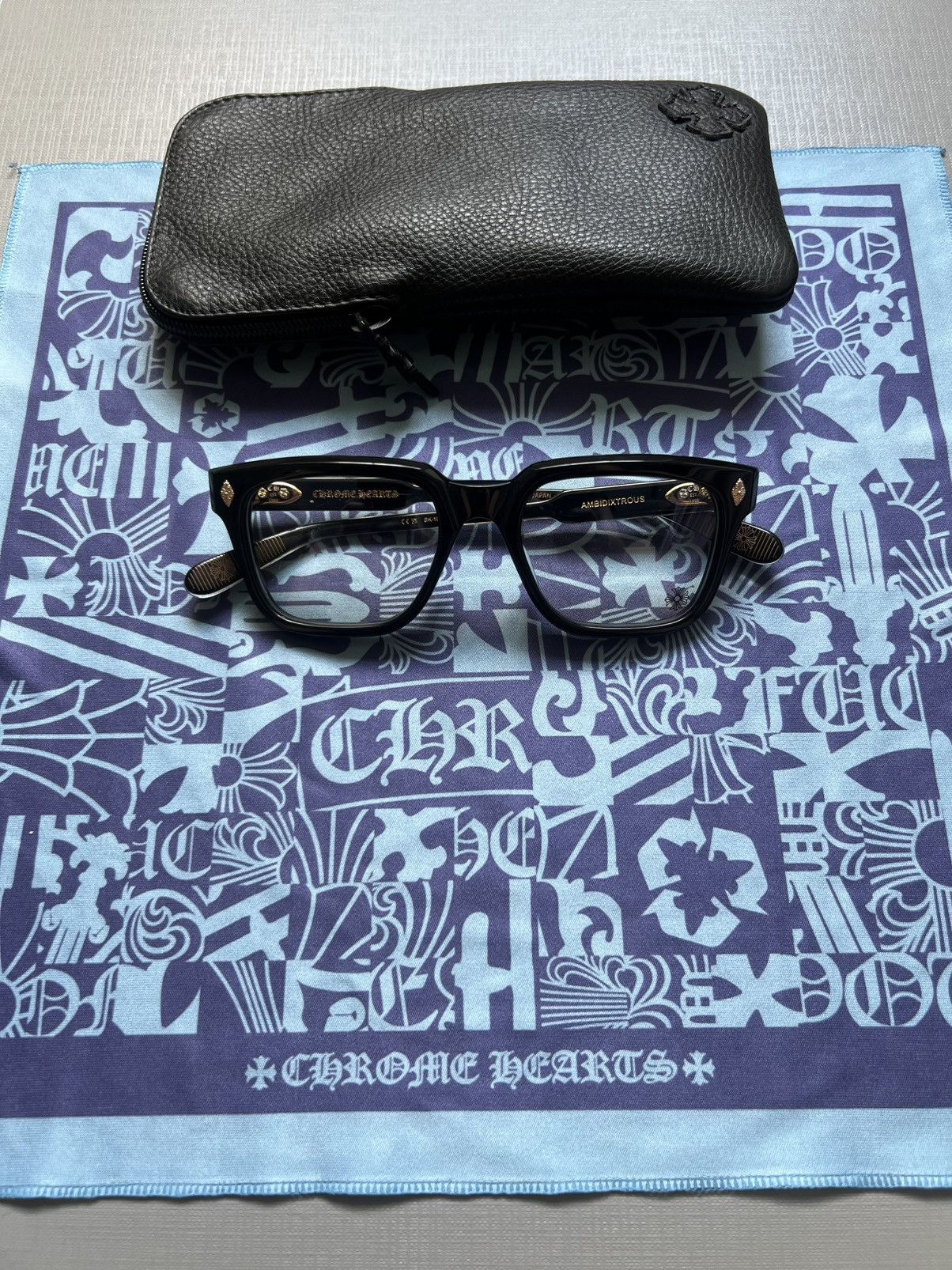 Chrome Hearts Chrome Hearts AMBIDIXTROUS 18k Glasses Size ONE SIZE - 1 Thumbnail