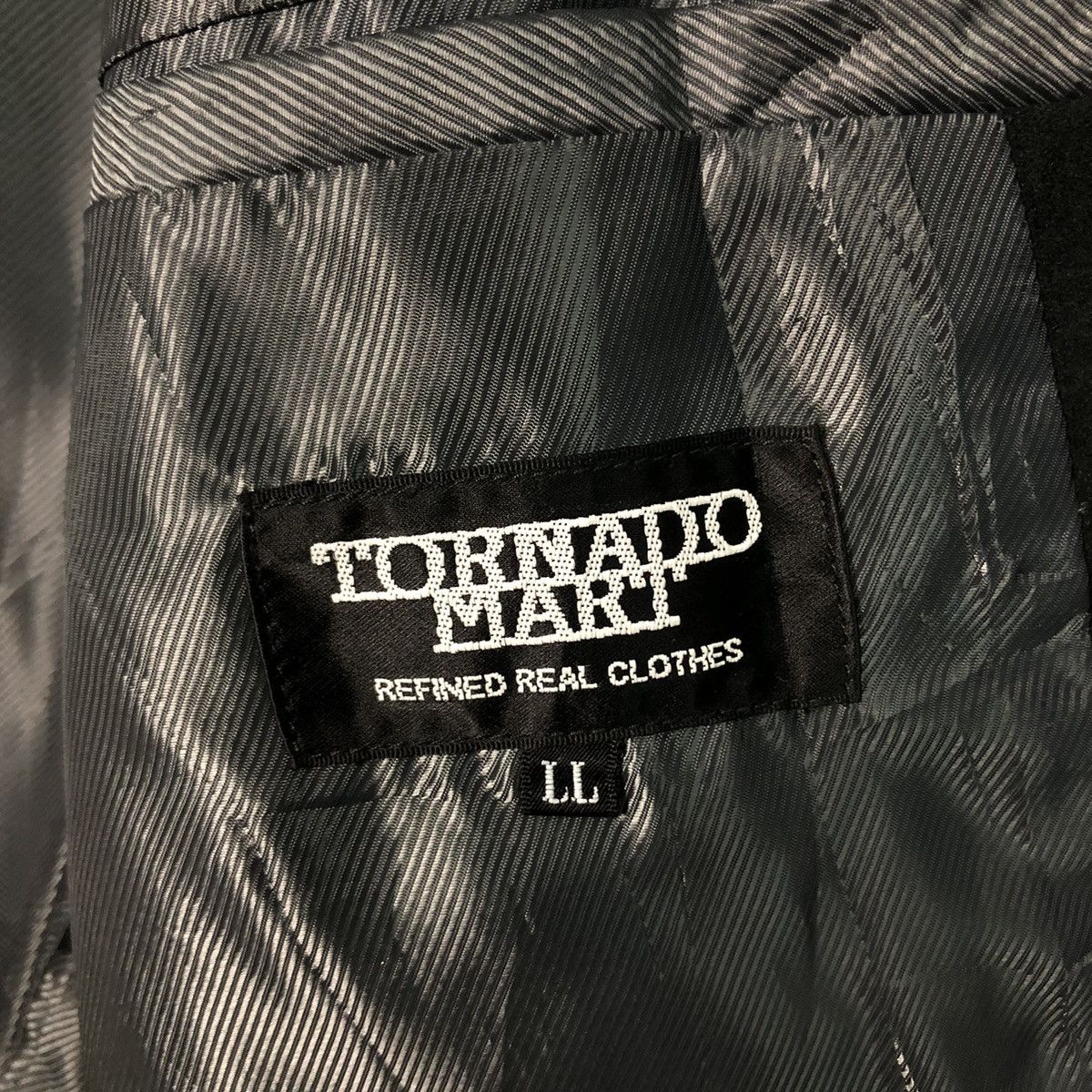 Tornado Mart 📌Rich Black Vintage Chore Work Jacket Tornado Mart Japan Size US L / EU 52-54 / 3 - 19 Thumbnail