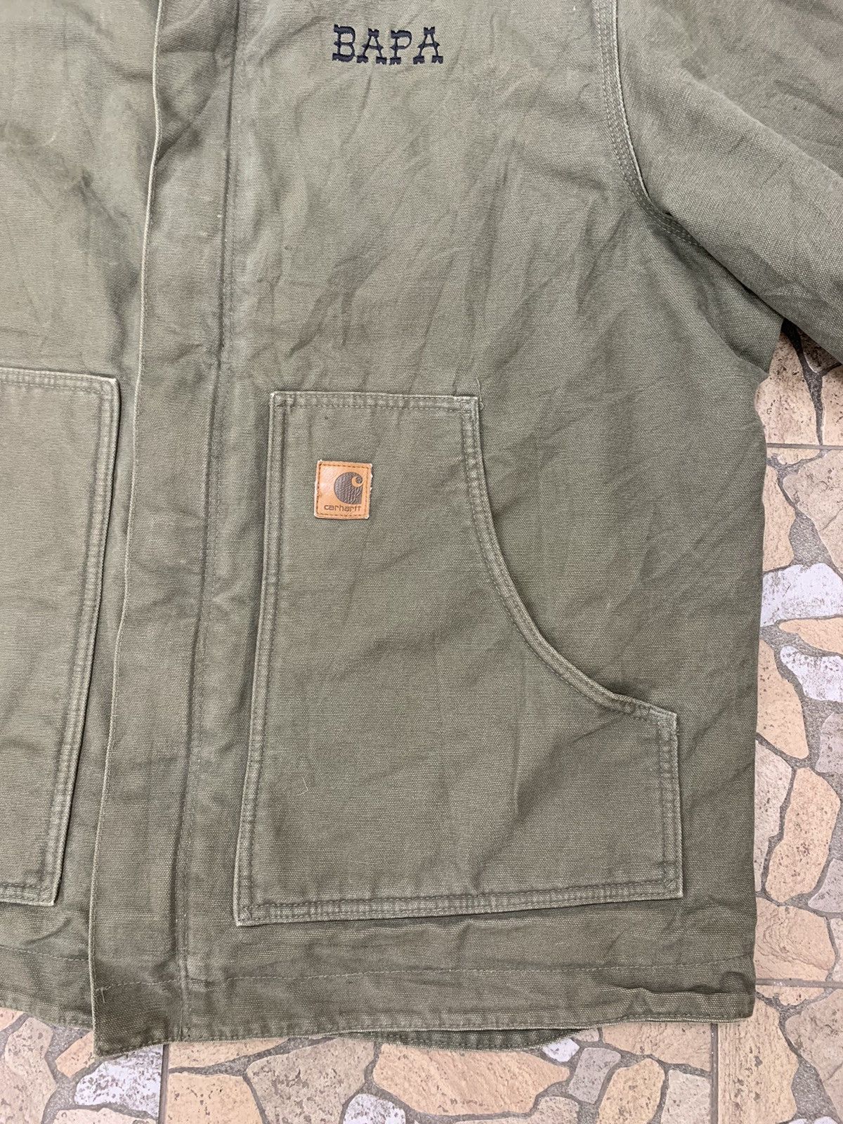 Carhartt Vintage Carhartt J164 Sherpa Lined Work Jacket Size US XL / EU 56 / 4 - 11 Thumbnail