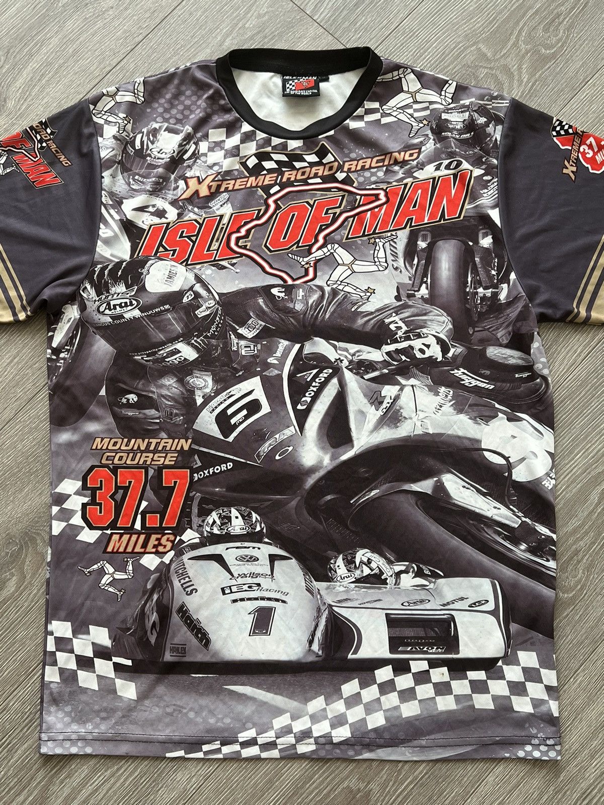 Other 💥 RACING Tee Shirt Moto isle of man Size US M / EU 48-50 / 2 - 2 Thumbnail