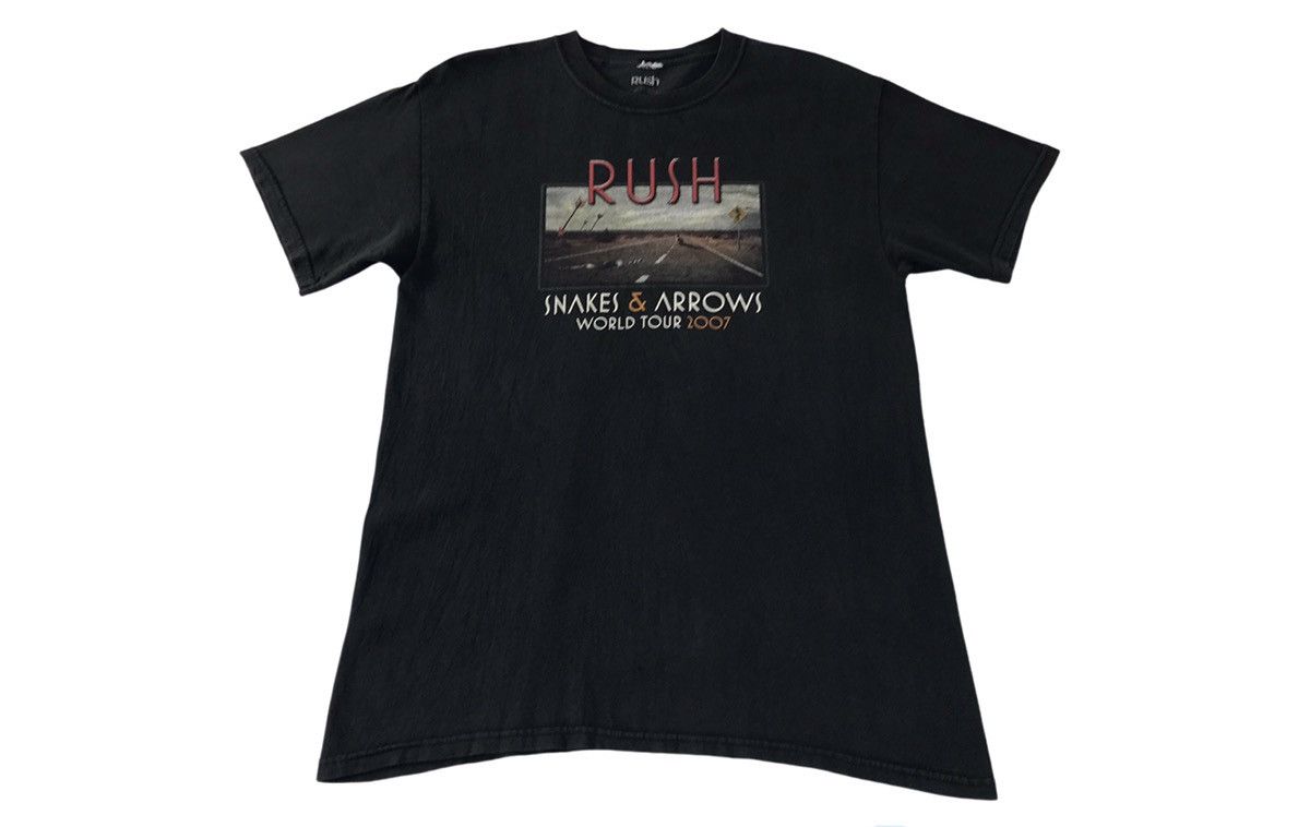Band Tees Rock Band Rush Snakes & Arrows World Tour 2007 Tee Size US M / EU 48-50 / 2 - 1 Thumbnail
