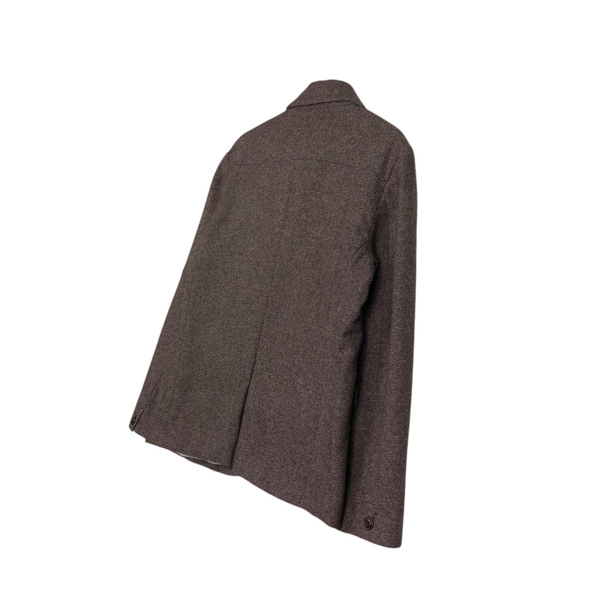 Japanese Brand 📌Vintage Chore Wool Herringbone Jacket Morgan Homme Kapital Size US M / EU 48-50 / 2 - 11 Thumbnail