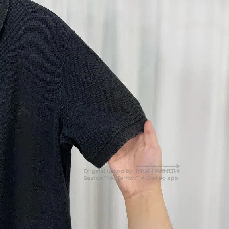 Burberry Burberry Black Embroidered Logo Short Sleeve Polo. Size US M / EU 48-50 / 2 - 4 Thumbnail