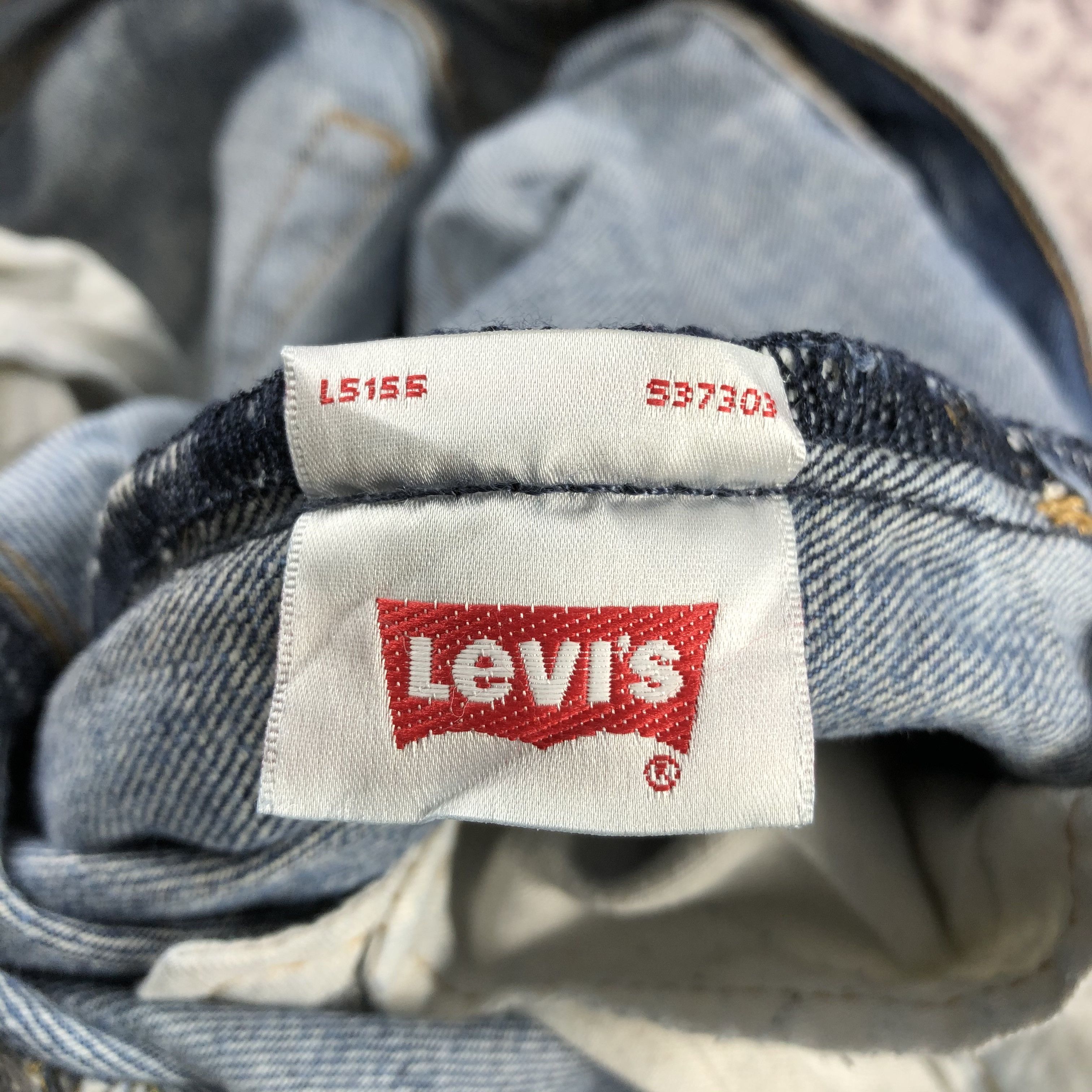 Levi's Vintage Blue Wash Levis 501 Jeans-JM3086 Size US 33 - 14 Thumbnail