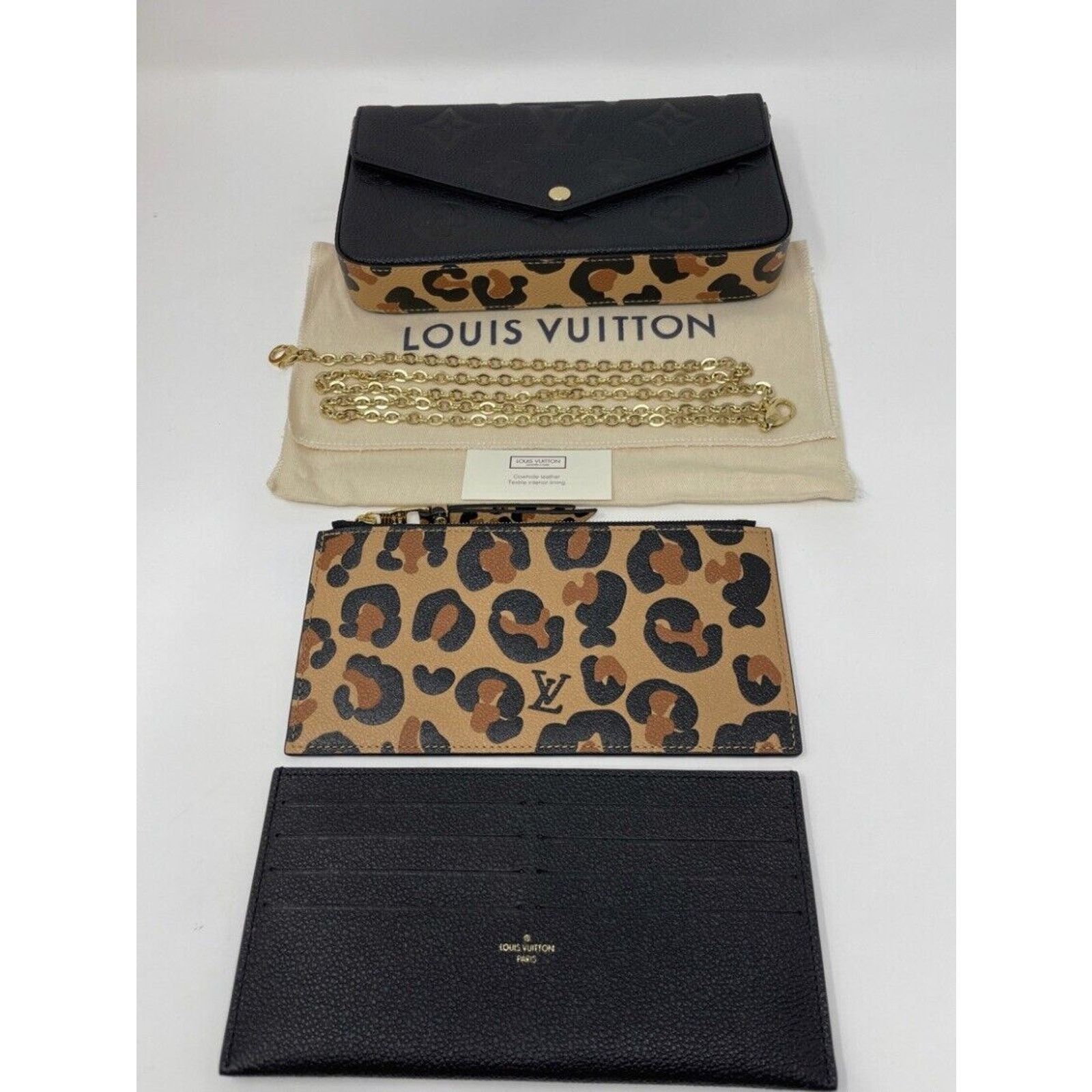 Louis Vuitton Louis Vuitton Pochette Felicie Wild At Heart Jungle Leopard Size ONE SIZE - 12 Thumbnail