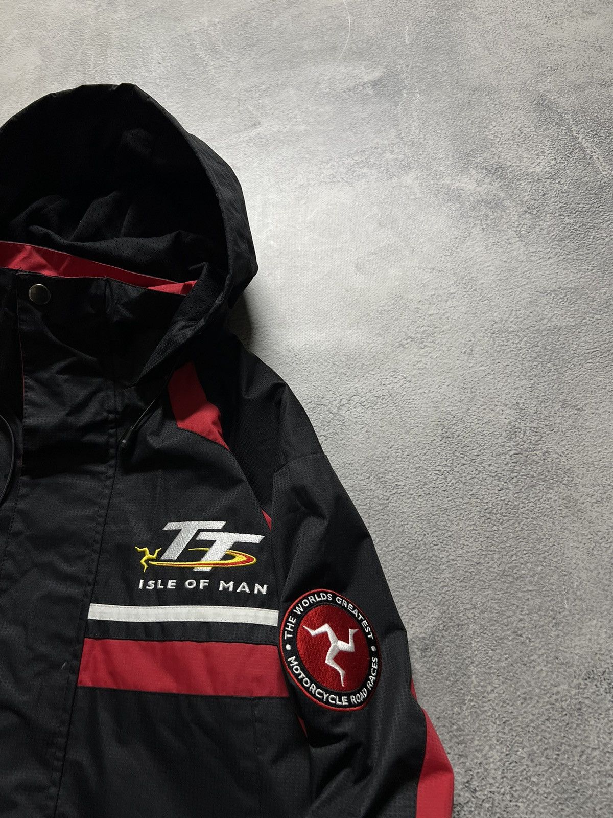 Vintage Vintage Y2k Isle Of Man Road Races Nylon Racing Jacket 00’s Size US S / EU 44-46 / 1 - 8 Thumbnail