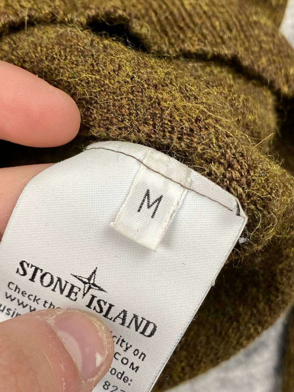 Stone Island Stone Island Knit Wool Sweater Men Size M Green Size US M / EU 48-50 / 2 - 7 Thumbnail