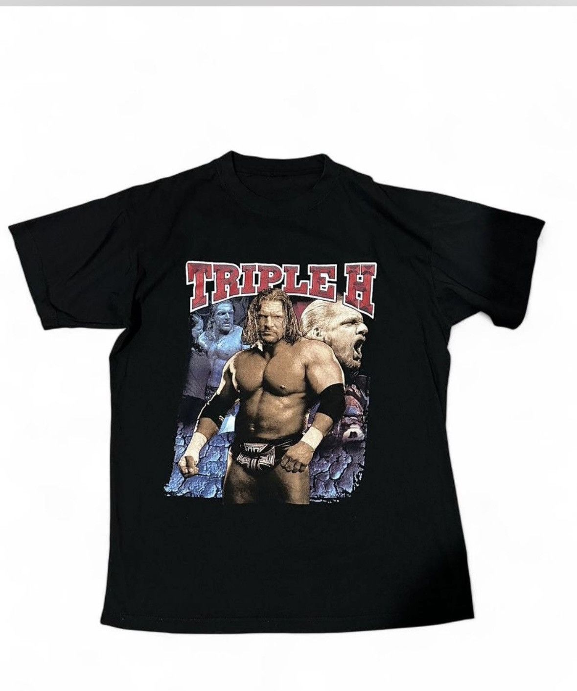 Vintage Vintage WWE Triple H Rap Tee Size US XL / EU 56 / 4 - 1 Thumbnail
