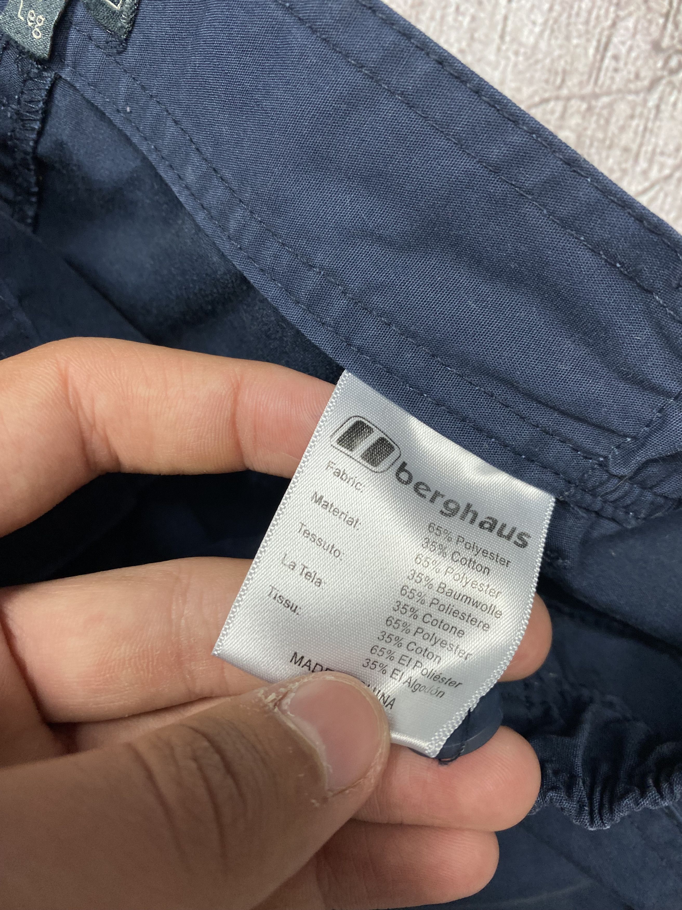 Berghaus × Vintage Berghaus Vintage Mens Outdoor Cargo Pants Shorts Size US 36 / EU 52 - 5 Thumbnail