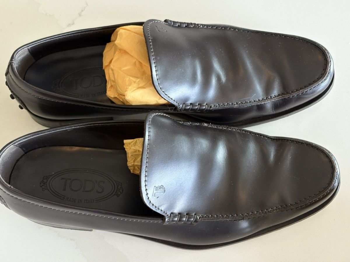 Tod's Beautiful Tod’s brown leather Dress Shoes Size US 10 / EU 43 - 2 Thumbnail
