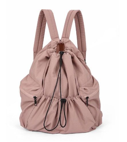 Japanese Brand Huskycat Korean drawstring harajuku backpack Size ONE SIZE - 6 Thumbnail