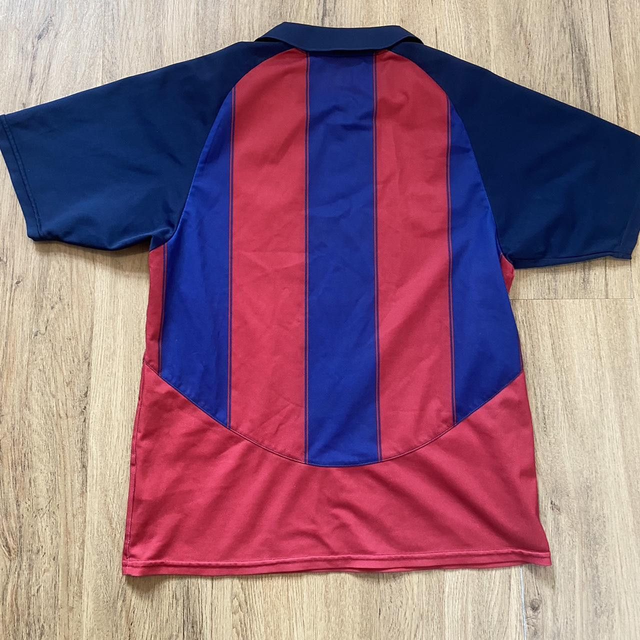 2003-04 FC Barcelona Nike Home Football Shirt