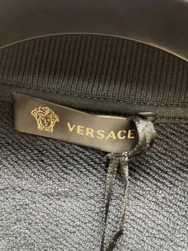 Versace Versace Black Men's Long Sleeve Sweatshirt . Size US M / EU 48-50 / 2 - 4 Thumbnail