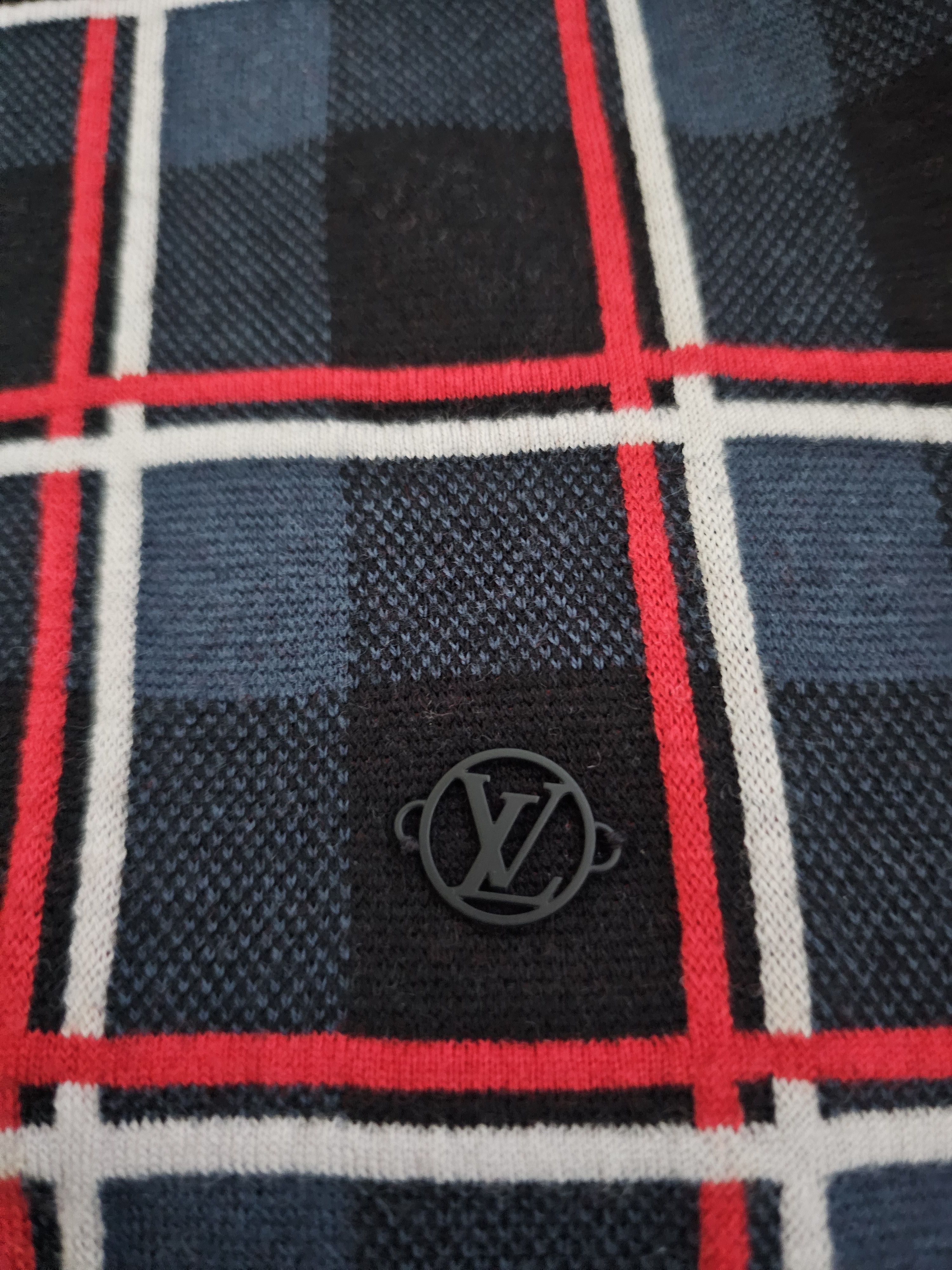 Louis Vuitton Louis Vuitton Men's Wool Cardigan Jacket Size M Size US M / EU 48-50 / 2 - 2 Thumbnail