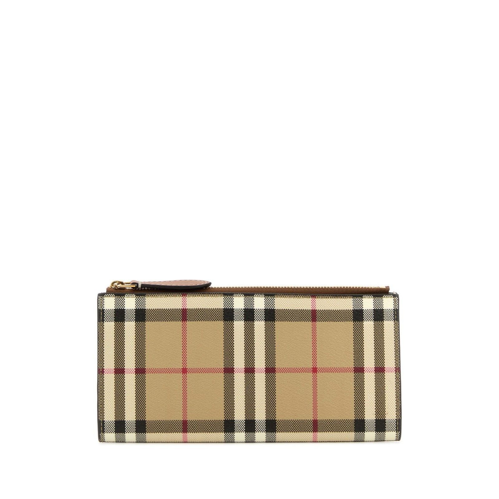 Burberry BURBERRY Printed Canvas Wallet Beige New & Authentic Size ONE SIZE - 1 Thumbnail